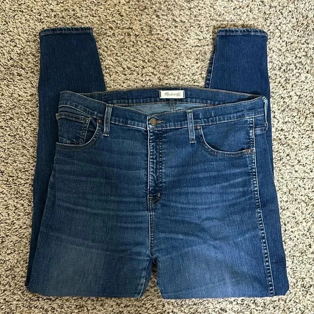 EUC Madewell High Rise Skinny Jeans